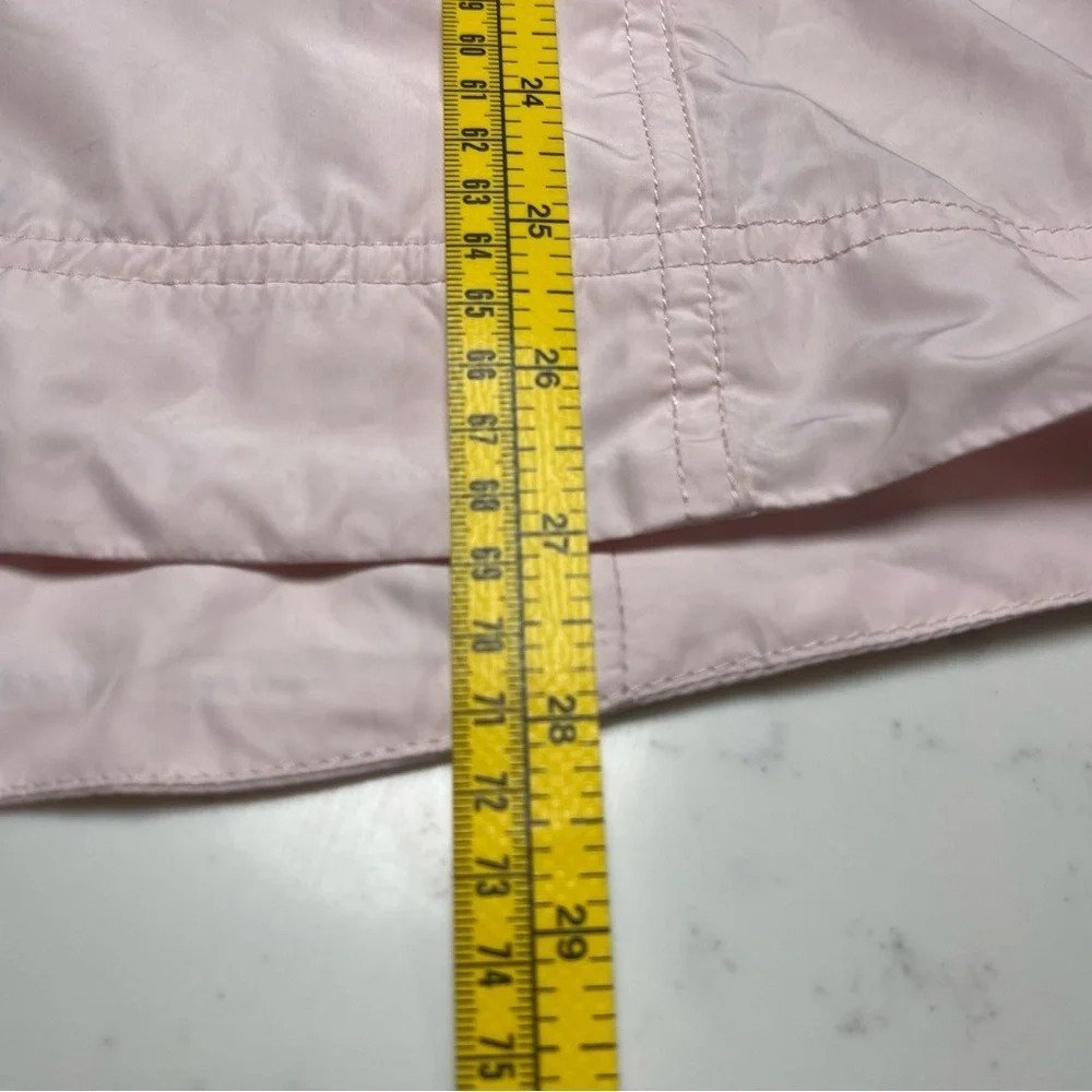 GAP Fit Women's Soft Pink Utility Windbreaker Hooded Jacket Size XXL NWT